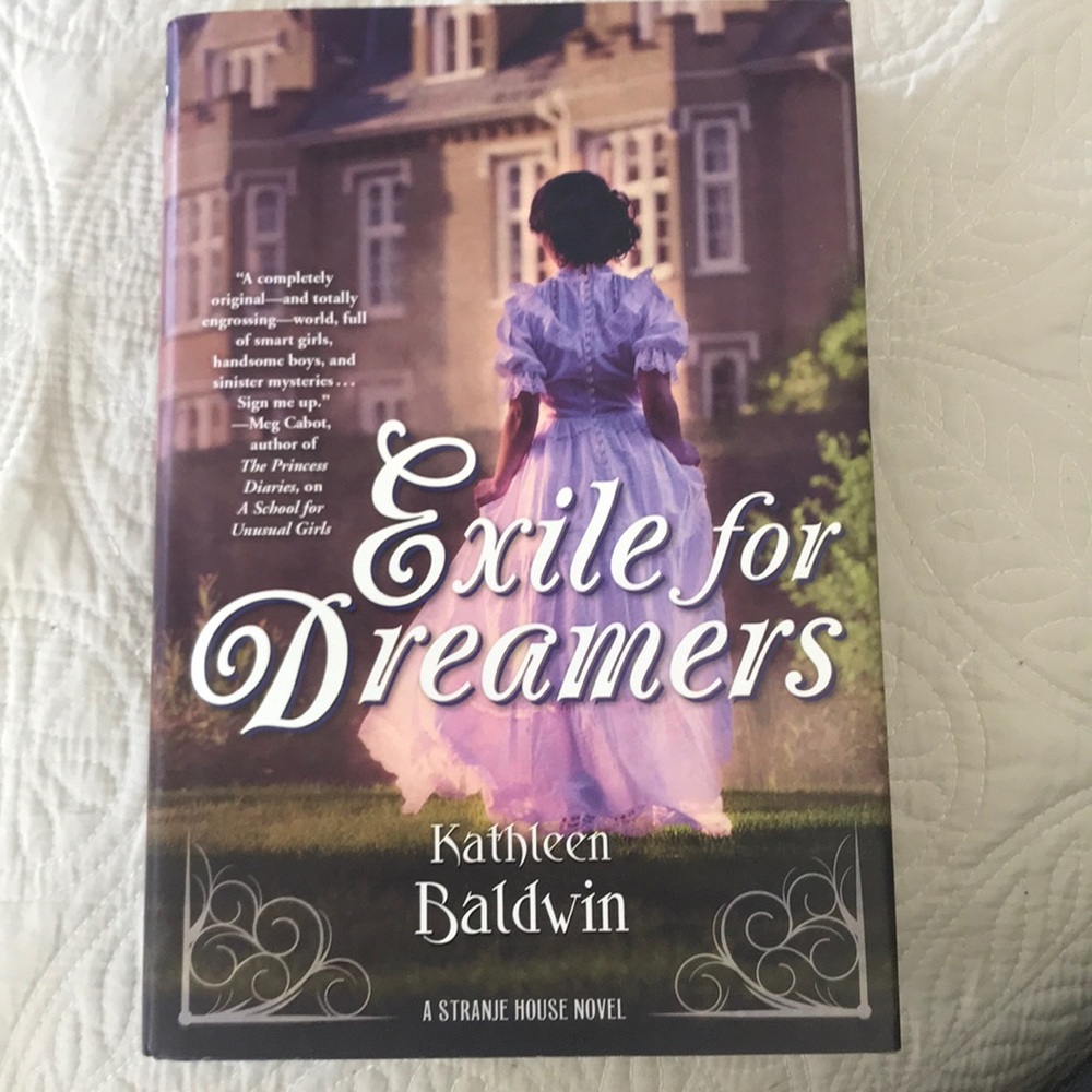 3/$15 Exile for Dreamers hard cover book k.Baldwin